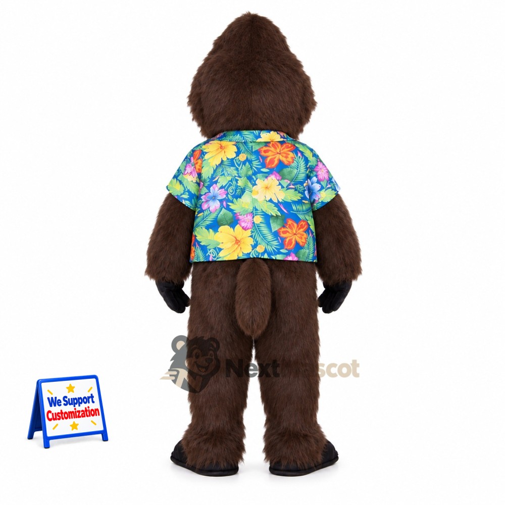 Gorilla Mascot Costume - Hawaiian Shirt Gorilla Mascot Costume - Hawaiian Shirt