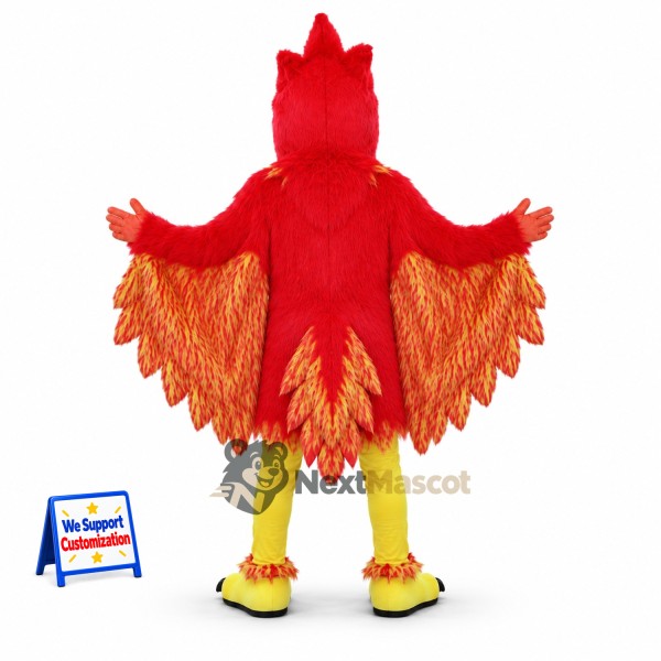 Rooster Mascot Costume - Red for Team Events Rooster Mascot Costume - Red for Team Events