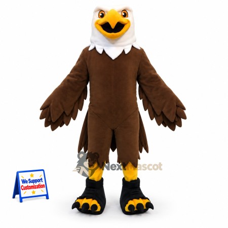 Eagle Mascot Costume - Brown for Campus Events Eagle Mascot Costume - Brown for Campus Events