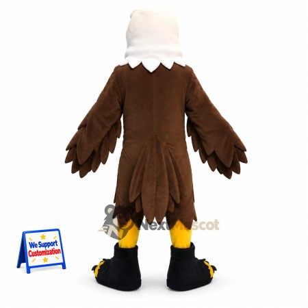 Eagle Mascot Costume - Brown for Campus Events Eagle Mascot Costume - Brown for Campus Events