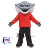 Stingray Mascot Costume - Red Shirt for Ocean Festivals
