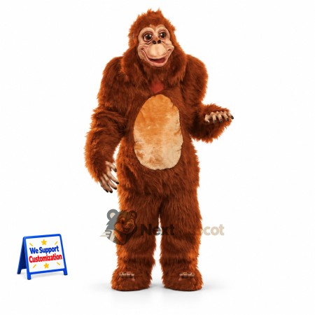 Orangutan Mascot Costume for Parades Orangutan Mascot Costume for Parades