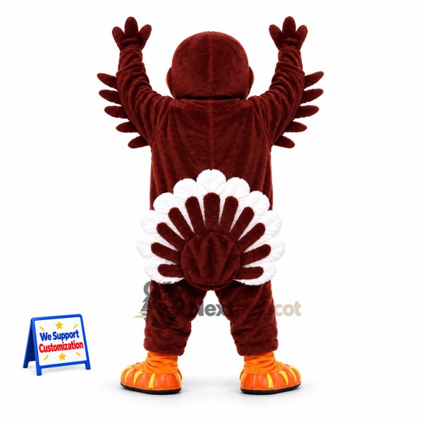 Turkey Mascot Costume - Brown for Parades Turkey Mascot Costume - Brown for Parades