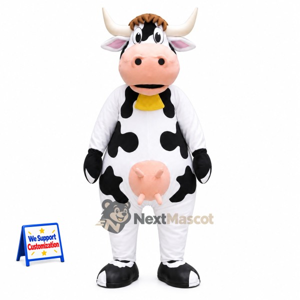 Cow Mascot Costume