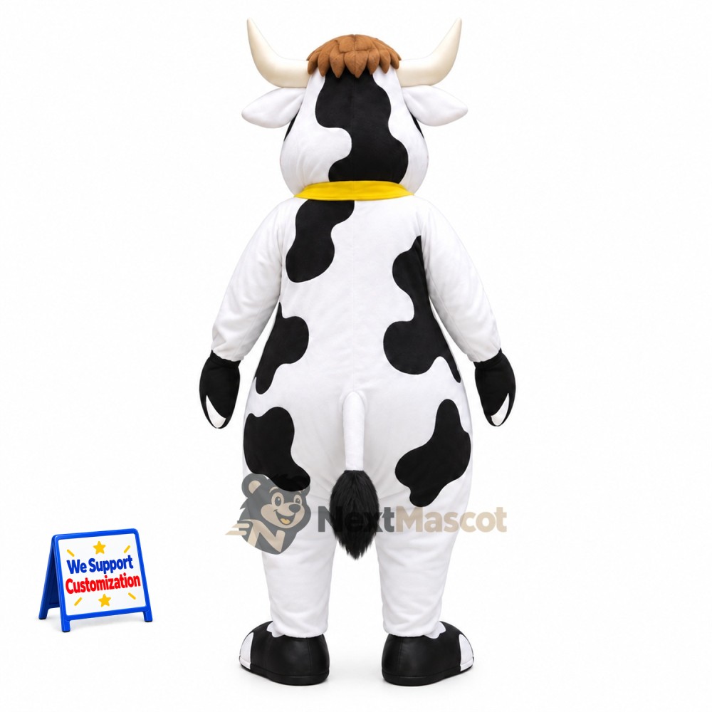 Cow Mascot Costume Cow Mascot Costume