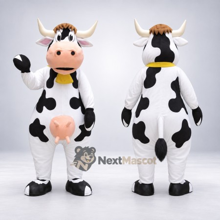 Cow Mascot Costume Cow Mascot Costume