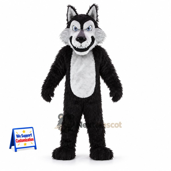 Husky Mascot Costume - Gray for Fundraisers