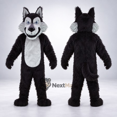 Husky Mascot Costume - Gray for Fundraisers Husky Mascot Costume - Gray for Fundraisers