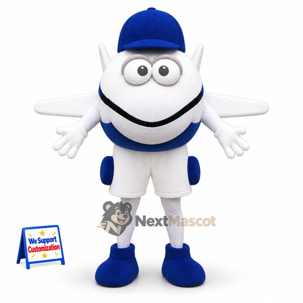 Airplane Mascot Costume