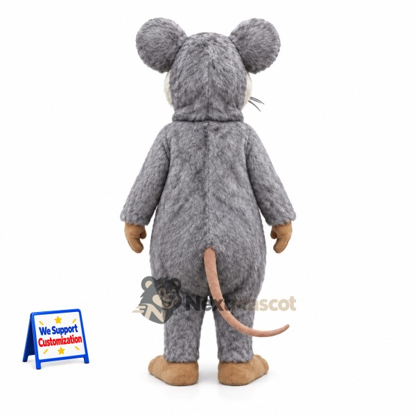 Mouse Mascot Costume - Gray for School Events Mouse Mascot Costume - Gray for School Events