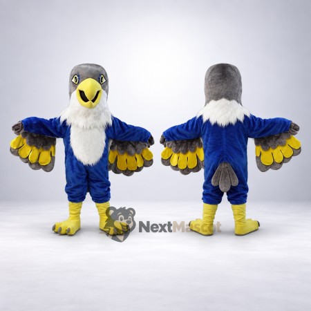 Eagle Mascot Costume - Blue for Sports Days