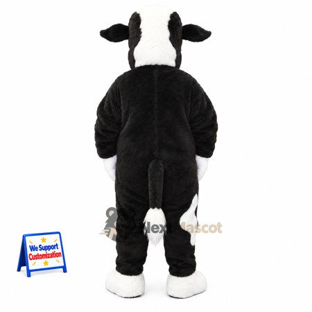 Cow Mascot Costume - Black and White for Community Events Cow Mascot Costume - Black and White for Community Events