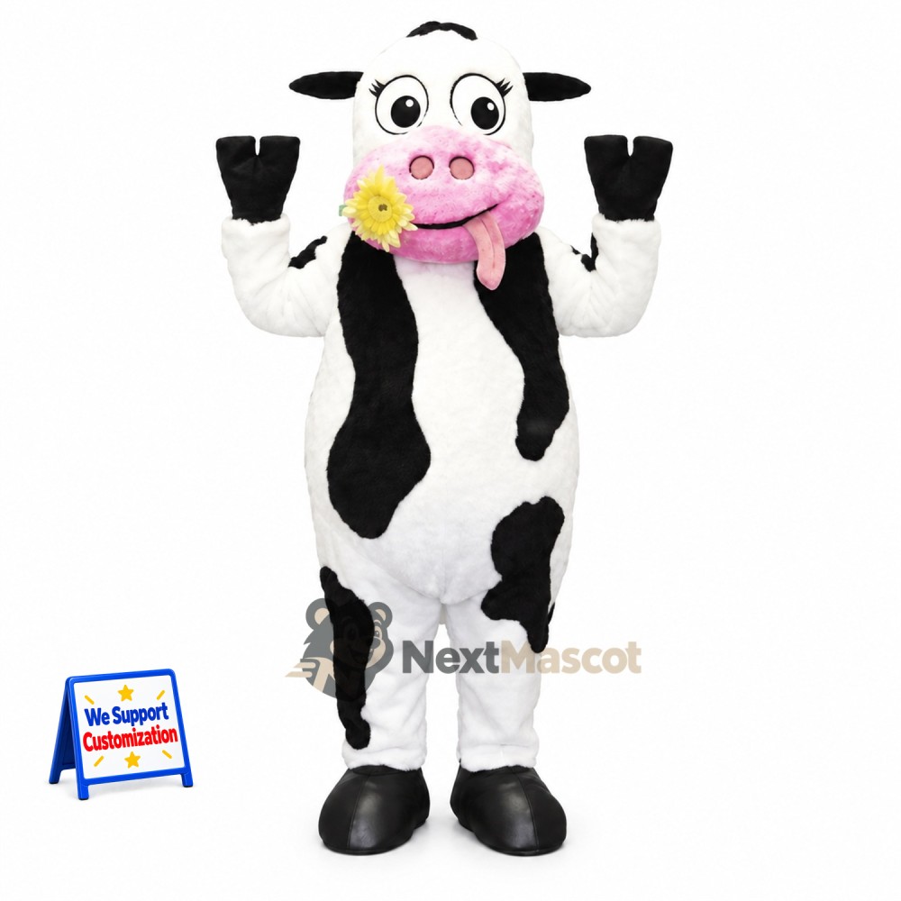 Cow Mascot Costume for Parades Cow Mascot Costume for Parades