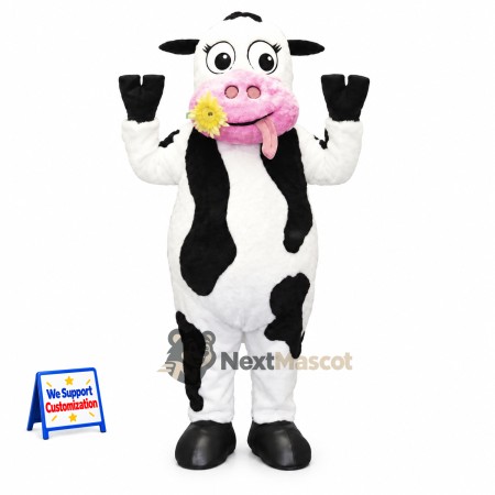 Cow Mascot Costume for Parades Cow Mascot Costume for Parades