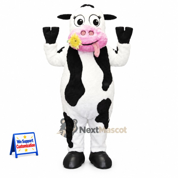 Cow Mascot Costume for Parades