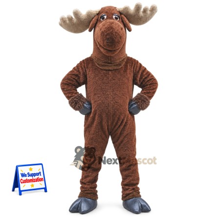 Moose Mascot Costume Moose Mascot Costume