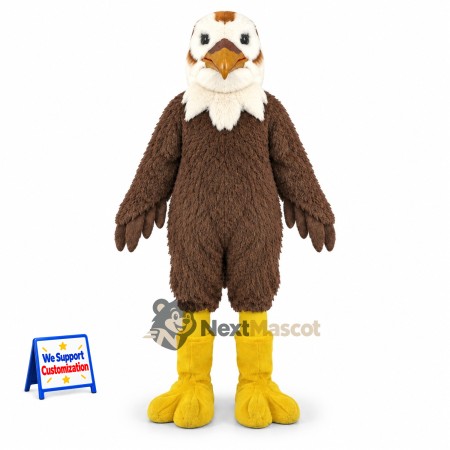 Bald Eagle Mascot Costume for Fundraising Walks