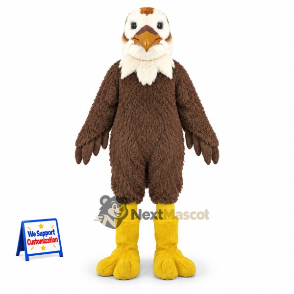 Bald Eagle Mascot Costume for Fundraising Walks