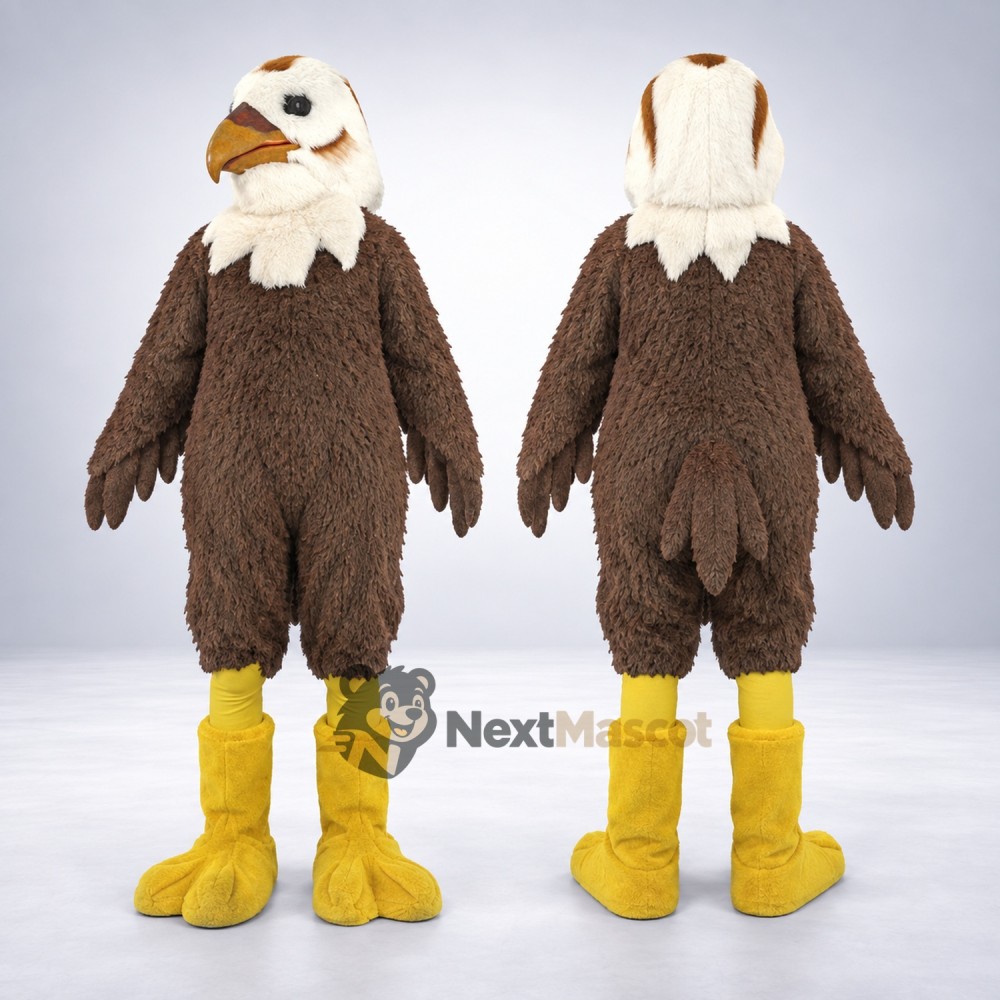 Bald Eagle Mascot Costume for Fundraising Walks