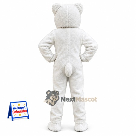 Polar Bear Mascot Costume for Celebrations Polar Bear Mascot Costume for Celebrations