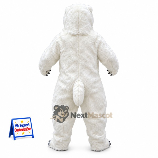 Polar Bear Mascot Costume for Fan Events Polar Bear Mascot Costume for Fan Events