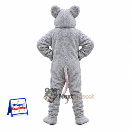 Mouse Mascot Costume - Gray for Community Events Mouse Mascot Costume - Gray for Community Events