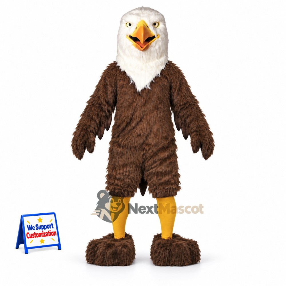 Bald Eagle Mascot Costume for Fundraising Fairs Bald Eagle Mascot Costume for Fundraising Fairs
