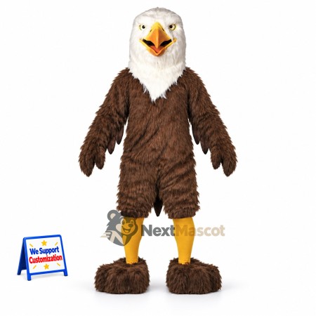 Bald Eagle Mascot Costume for Fundraising Fairs Bald Eagle Mascot Costume for Fundraising Fairs
