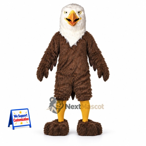 Bald Eagle Mascot Costume for Fundraising Fairs