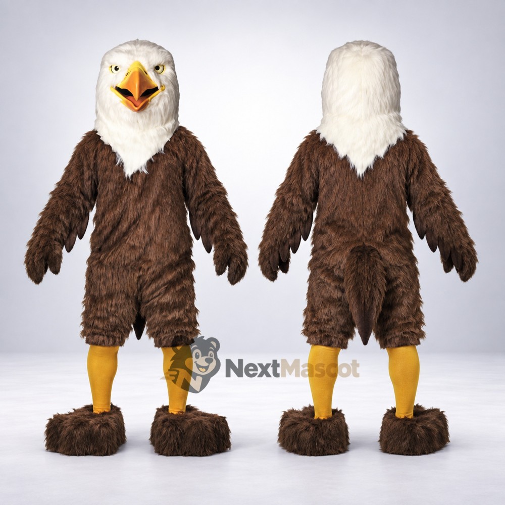 Bald Eagle Mascot Costume for Fundraising Fairs Bald Eagle Mascot Costume for Fundraising Fairs