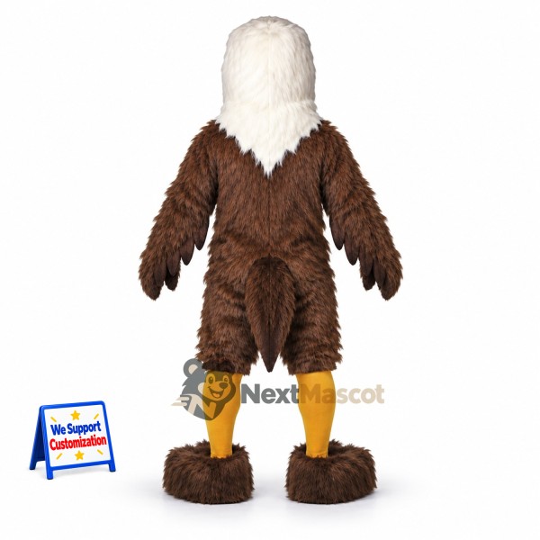 Bald Eagle Mascot Costume for Fundraising Fairs Bald Eagle Mascot Costume for Fundraising Fairs