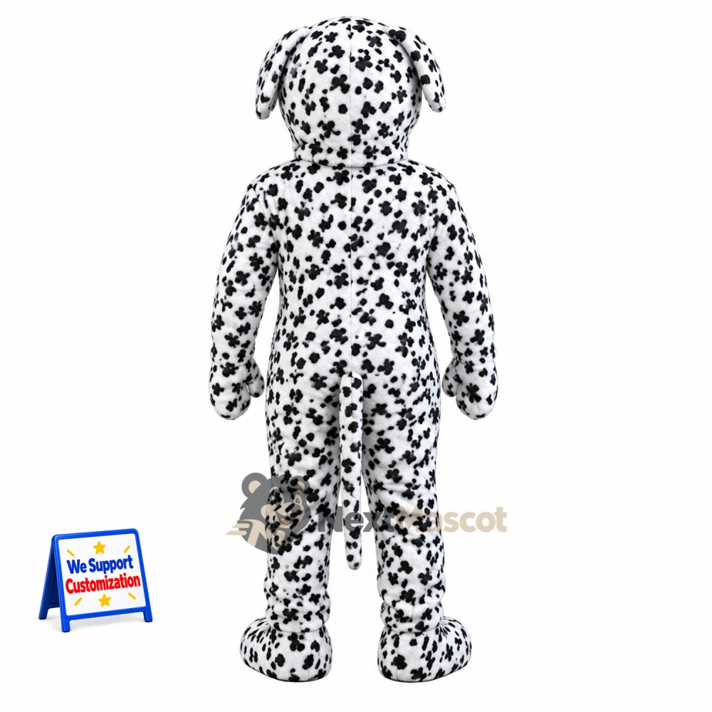 Dalmatian Mascot Costume for Community Events Dalmatian Mascot Costume for Community Events
