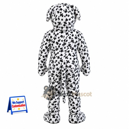 Dalmatian Mascot Costume for Community Events Dalmatian Mascot Costume for Community Events