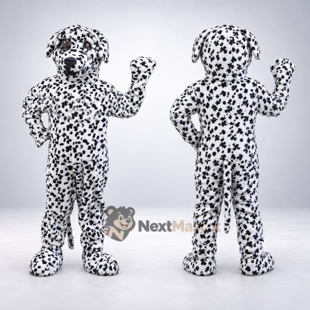 Dalmatian Mascot Costume for Community Events Dalmatian Mascot Costume for Community Events