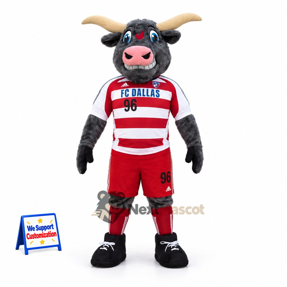 Bull Mascot Costume - Red Uniform Bull Mascot Costume - Red Uniform