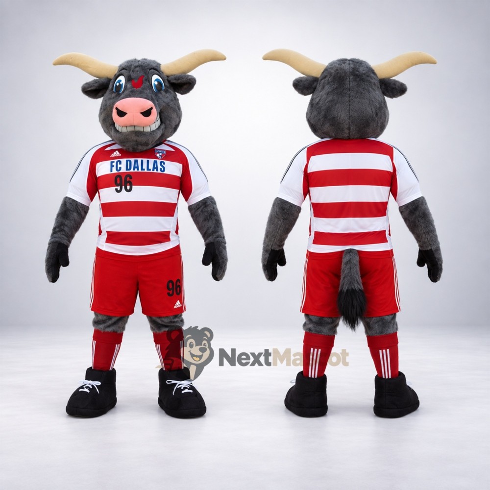 Bull Mascot Costume - Red Uniform Bull Mascot Costume - Red Uniform