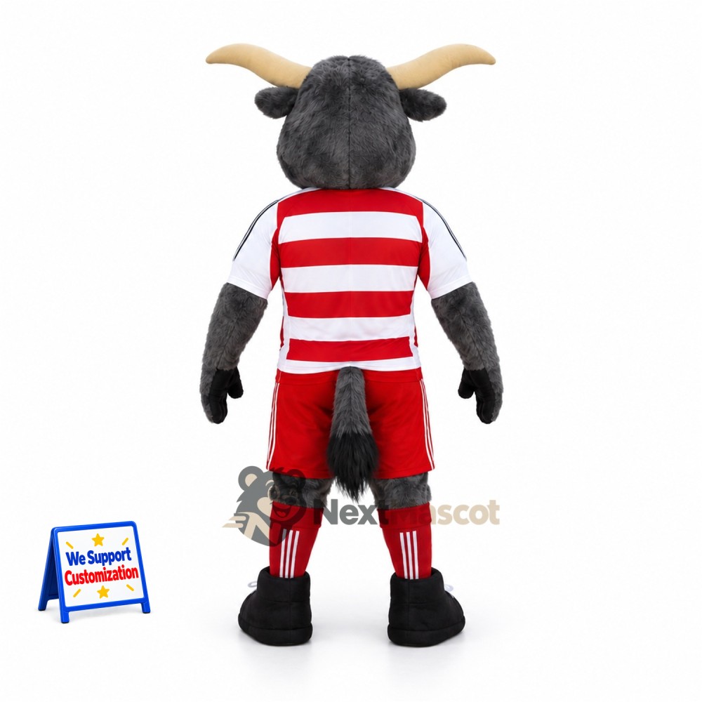 Bull Mascot Costume - Red Uniform Bull Mascot Costume - Red Uniform