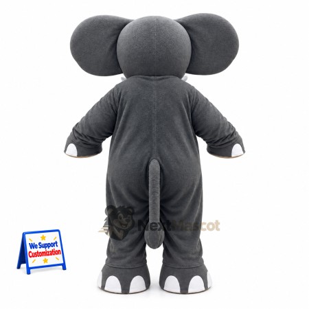 Elephant Mascot Costume - Gray for Spring Events Elephant Mascot Costume - Gray for Spring Events