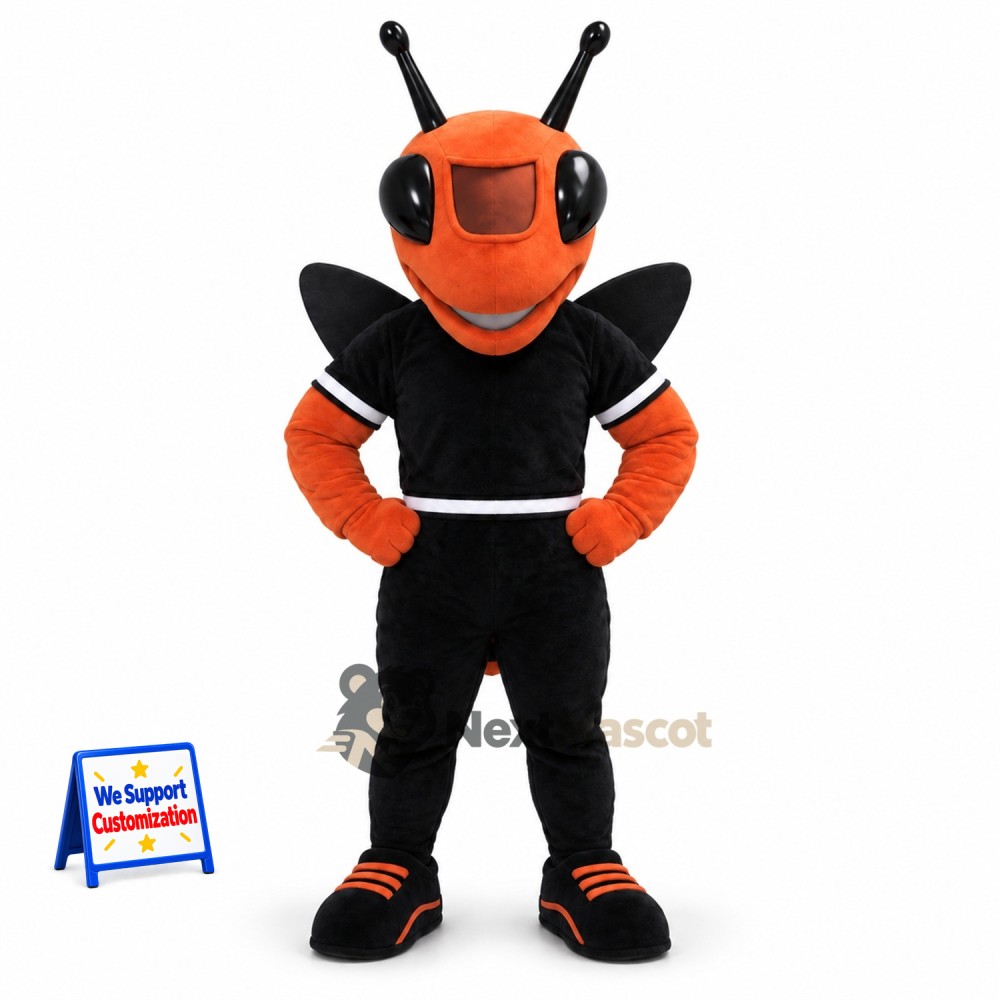 Ant Mascot Costume - Orange for School Events