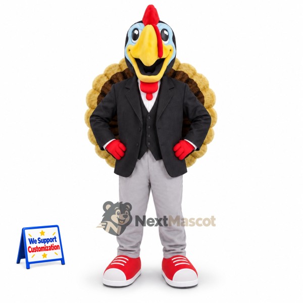 Turkey Mascot Costume - Suit