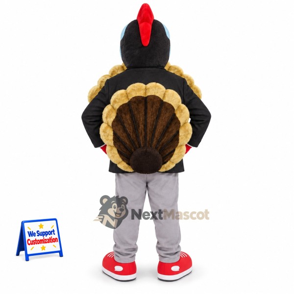 Turkey Mascot Costume - Suit Turkey Mascot Costume - Suit