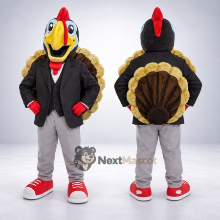 Turkey Mascot Costume - Suit Turkey Mascot Costume - Suit