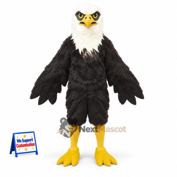 Bald Eagle Mascot Costume for Fundraising Shows
