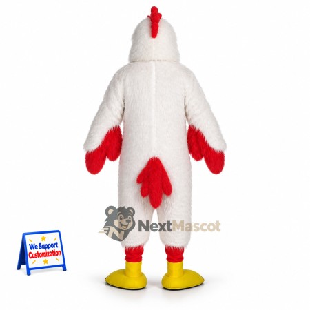 Rooster Mascot Costume - White for Youth Events Rooster Mascot Costume - White for Youth Events