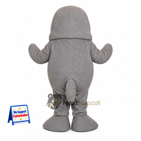 Seal Mascot Costume - Gray for Ocean Festivals