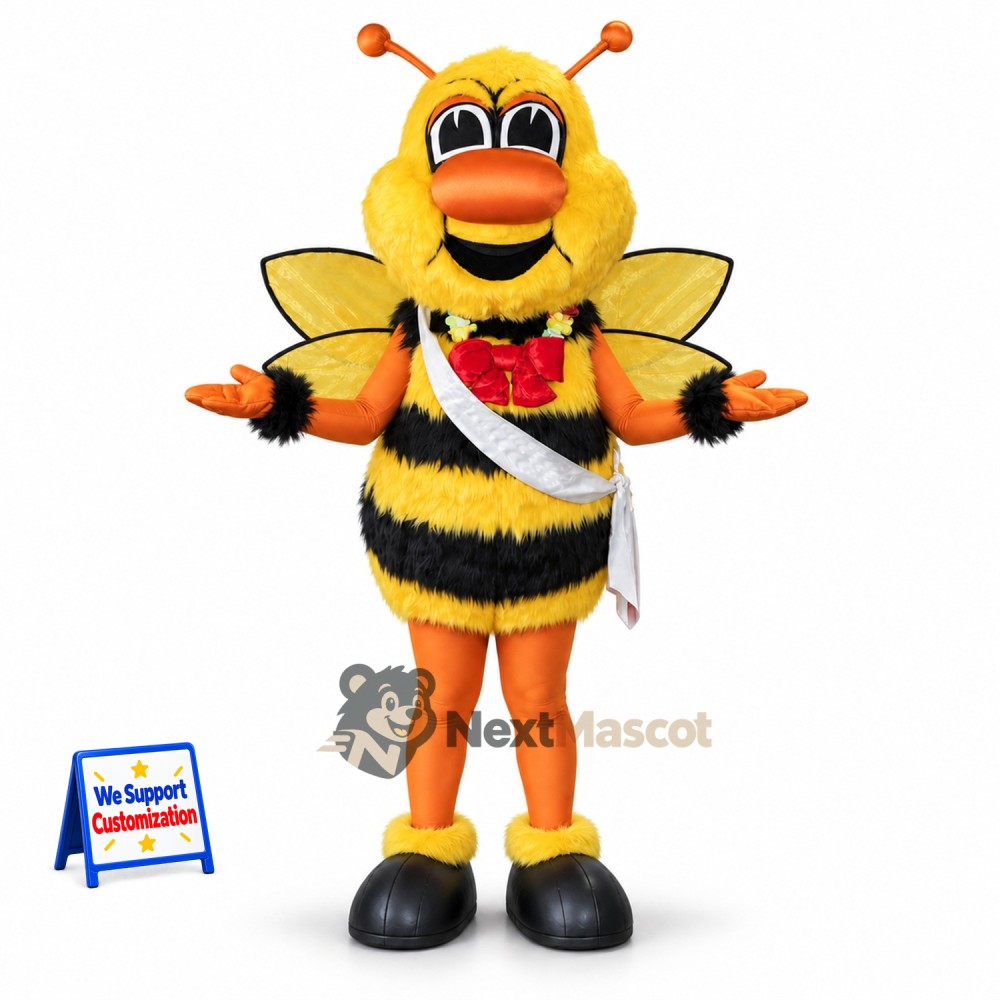 Bee Mascot Costume - Sash Bee Mascot Costume - Sash