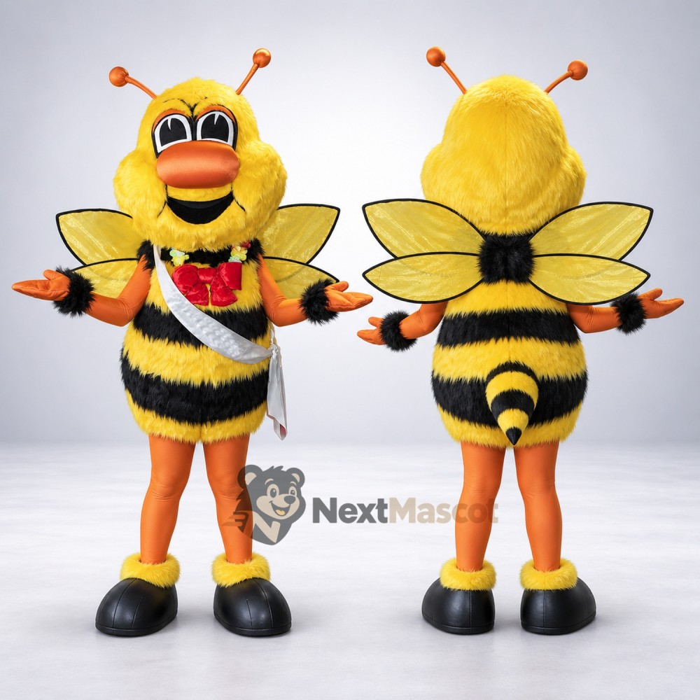 Bee Mascot Costume - Sash Bee Mascot Costume - Sash