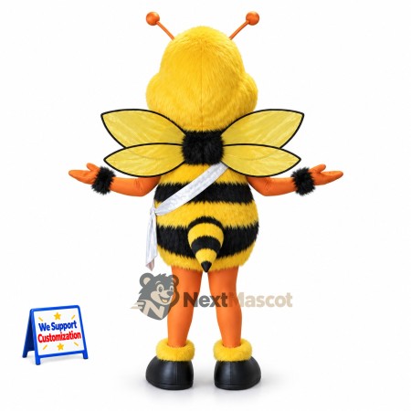 Bee Mascot Costume - Sash Bee Mascot Costume - Sash