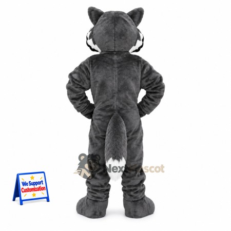 Raccoon Mascot Costume - Gray for Street Fairs Raccoon Mascot Costume - Gray for Street Fairs