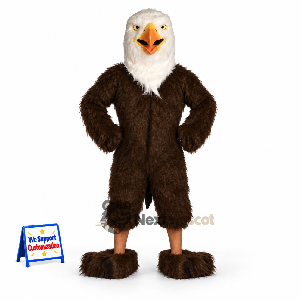 Bald Eagle Mascot Costume for School Shows Bald Eagle Mascot Costume for School Shows